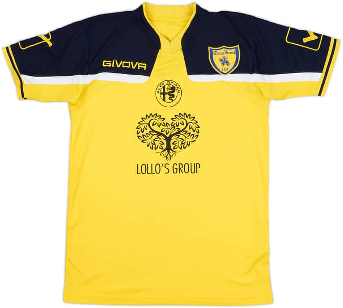 2012-14 Chievo Verona Givova Training Shirt - 9/10 - (S)