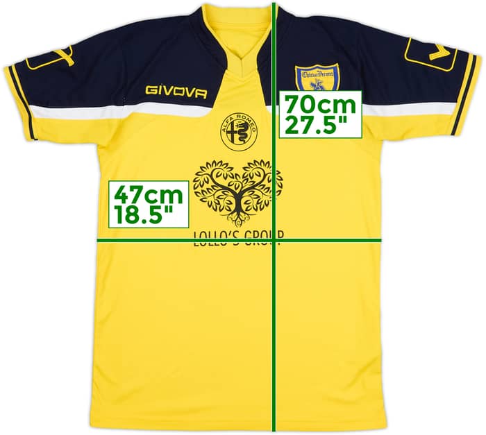 2012-14 Chievo Verona Givova Training Shirt - 9/10 - (S)