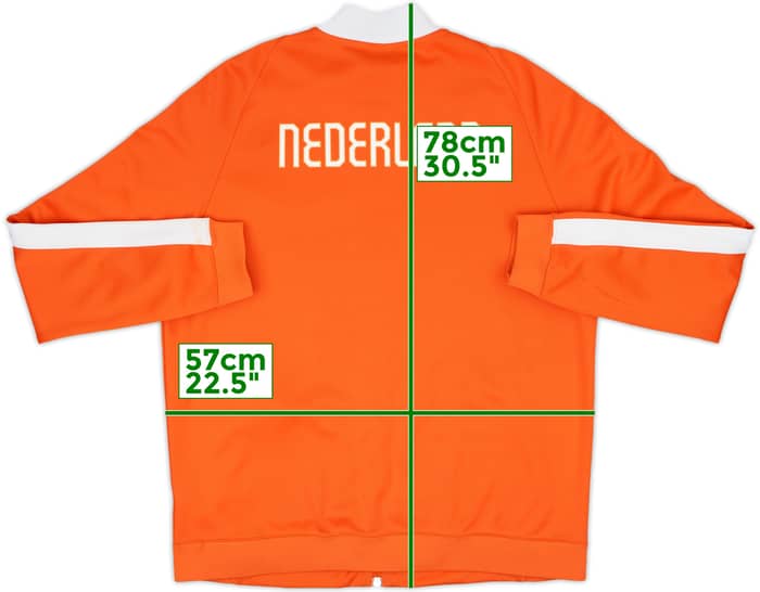 2014-15 Netherlands Nike Track Jacket - 6/10 - (XL)