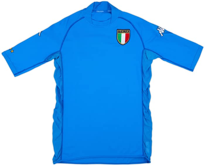 2002 Italy Home Shirt - 9/10 - (M)