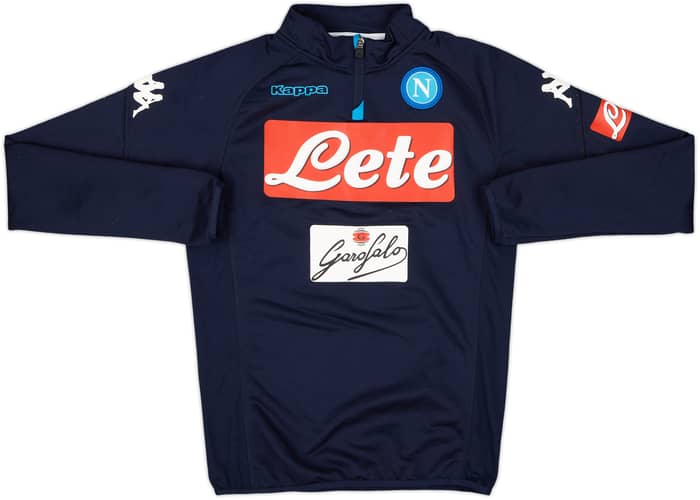 2017-18 Napoli Kappa Track Jacket - 8/10 - (XS)