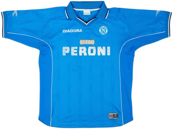 2000-01 Napoli Home Shirt Edmundo #97 - 5/10 - (XL)