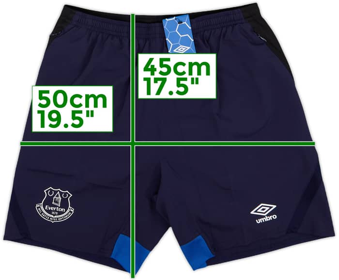 2018-19 Everton Umbro Training Shorts (S)