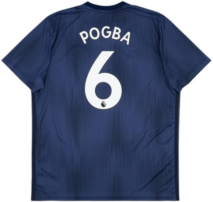 2018-19 Manchester United Third Shirt Pogba #6 - 5/10 - (XL)