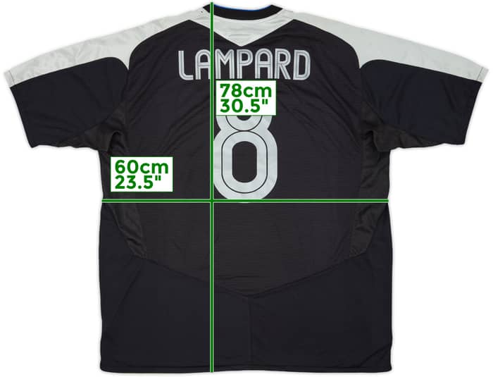 2004-05 Chelsea Away Shirt Lampard #8 - 8/10 - (XXL)
