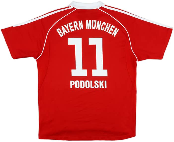 2005-06 Bayern Munich Home Shirt Podolski #11 - 8/10 - (XL.Boys)