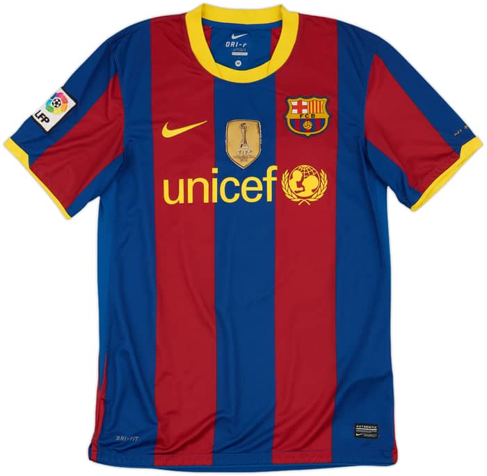 2010-11 Barcelona Home Shirt A.Iniesta #8 - 6/10 - (M)