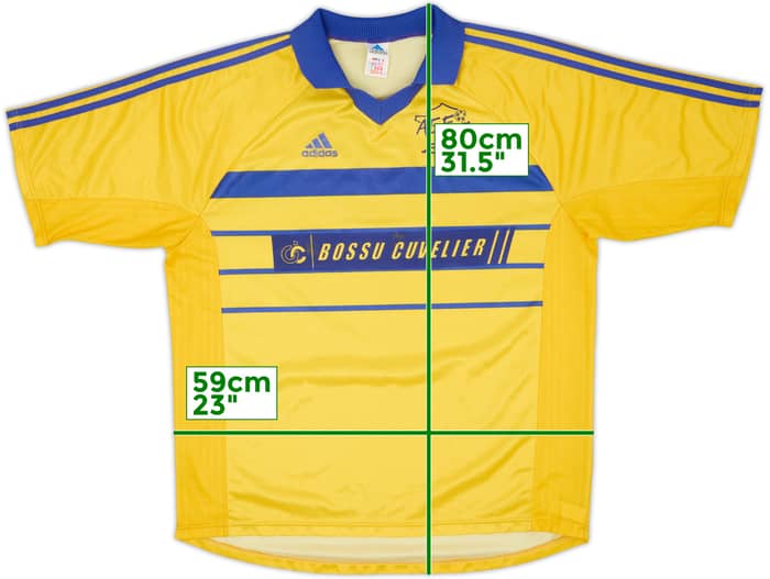 1999-00 adidas Template Shirt #8 - 8/10 - (XL)