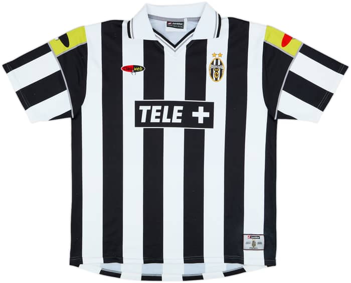 2000-01 Juventus Ciaoweb Home Shirt Zidane #21 - 6/10 - (L)