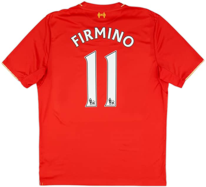 2015-16 Liverpool Home Shirt Firmino #11 - 6/10 - (L)