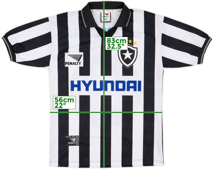 1997-98 Botafogo Home Shirt #4 - 7/10 - (XL)