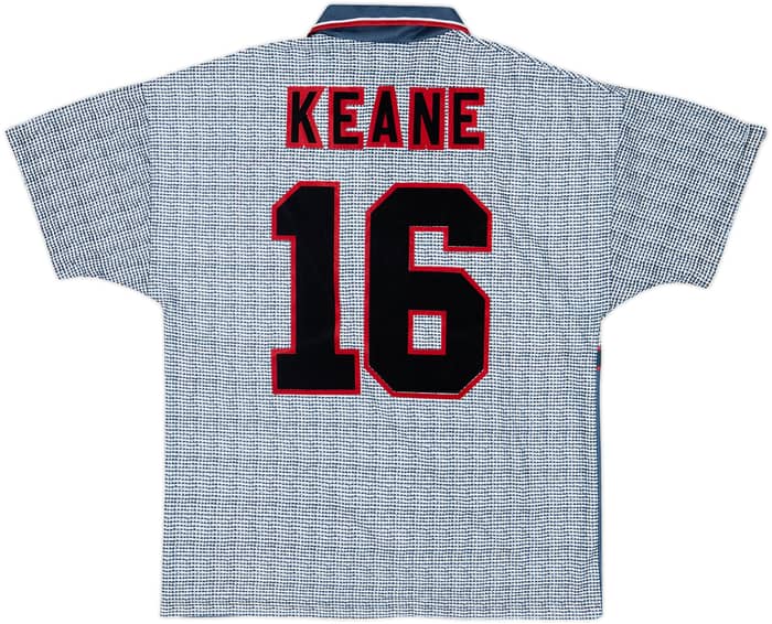 1995-96 Manchester United Away Shirt Keane #16 - 8/10 - (M)