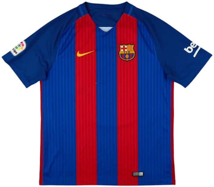 2016-17 Barcelona Home Shirt Messi #10 - 7/10 - (L)