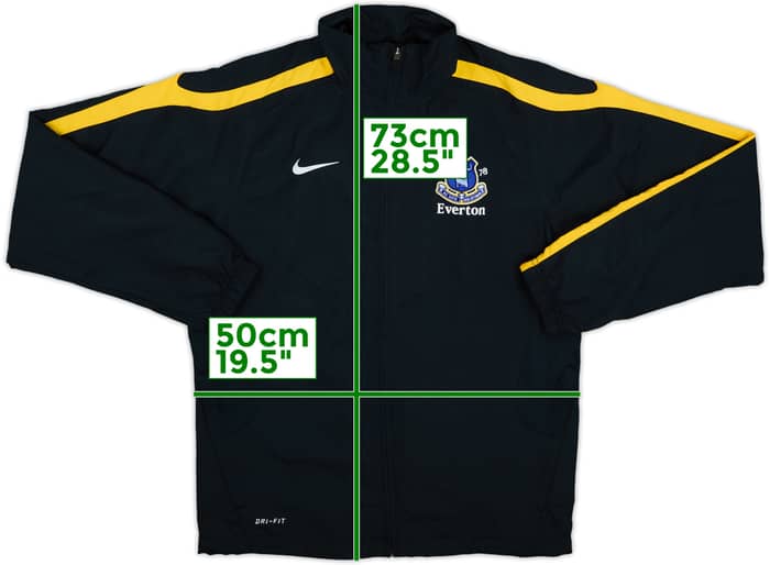 2012-13 Everton Nike Track Jacket - 8/10 - (S)