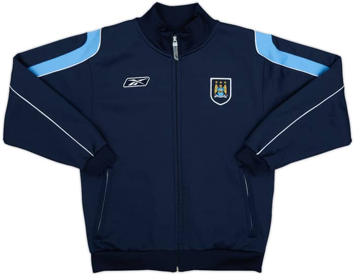 2004-06 Manchester City Reebok Track Jacket - 8/10 - (M.Boys)