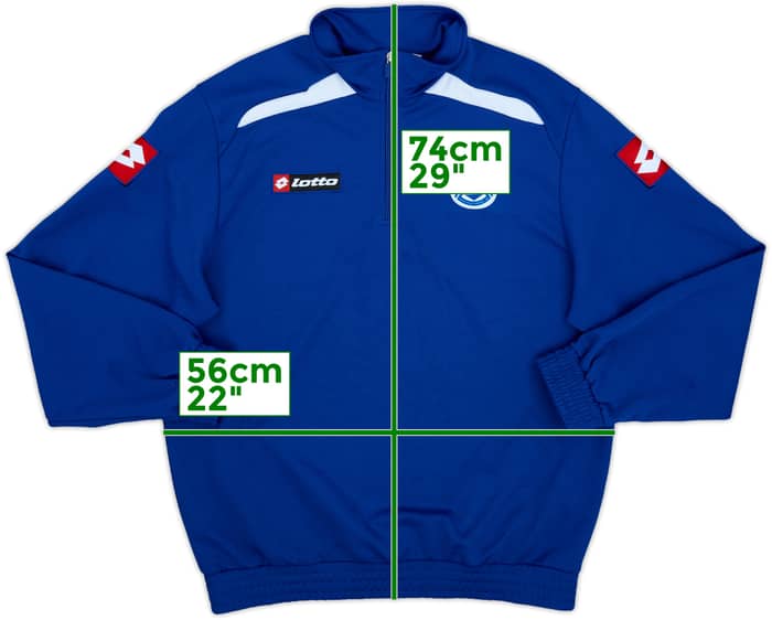 2011-12 QPR Lotto 1/4 Zip Drill Top - 9/10 - (L)