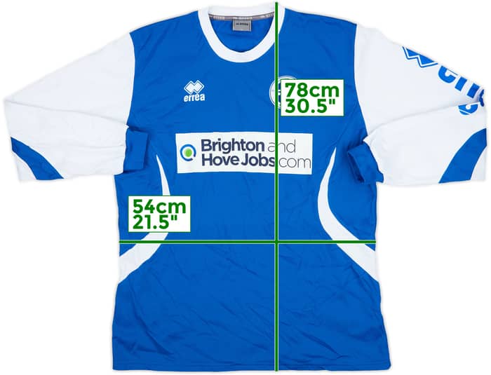 2011-13 Brighton Errea Drill Top - 9/10 - (L)