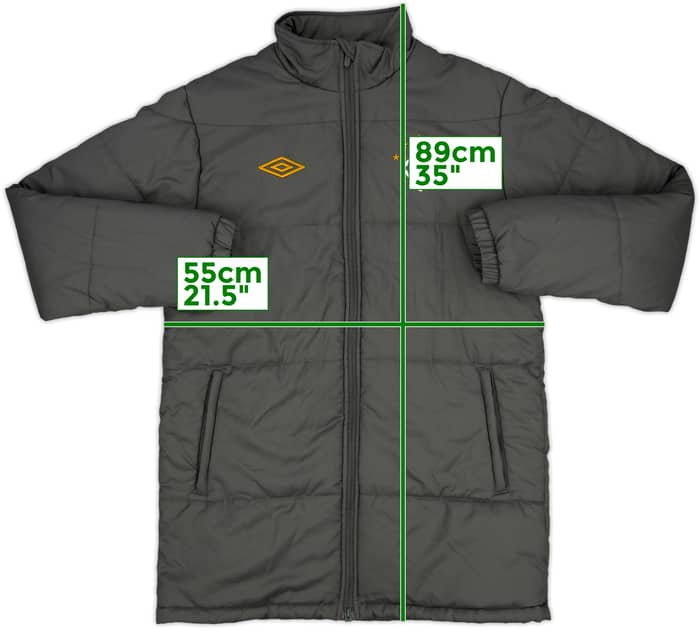 2012-13 Rangers Umbro Padded Bench Coat - 8/10 - (M)