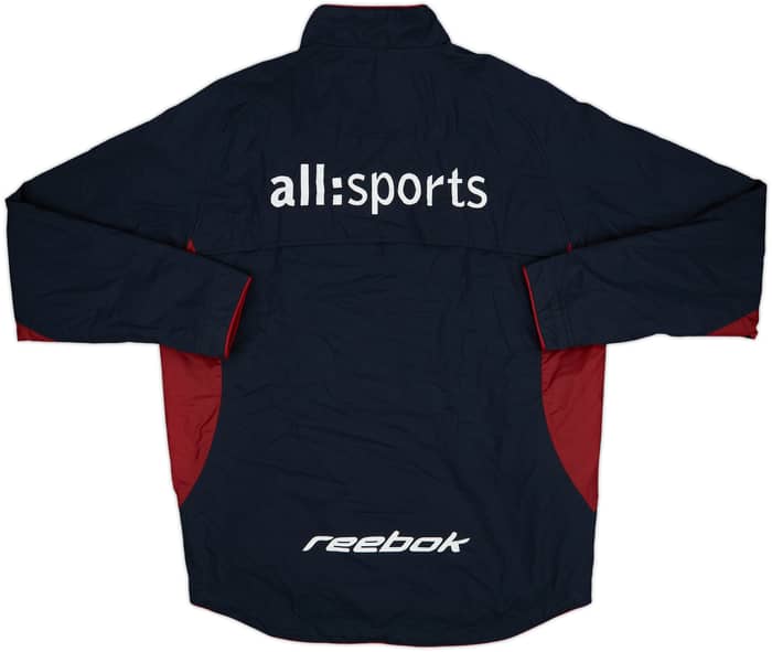 2002-03 Hearts Reebok 1/4 Zip Track Jacket - 8/10 - (XS)