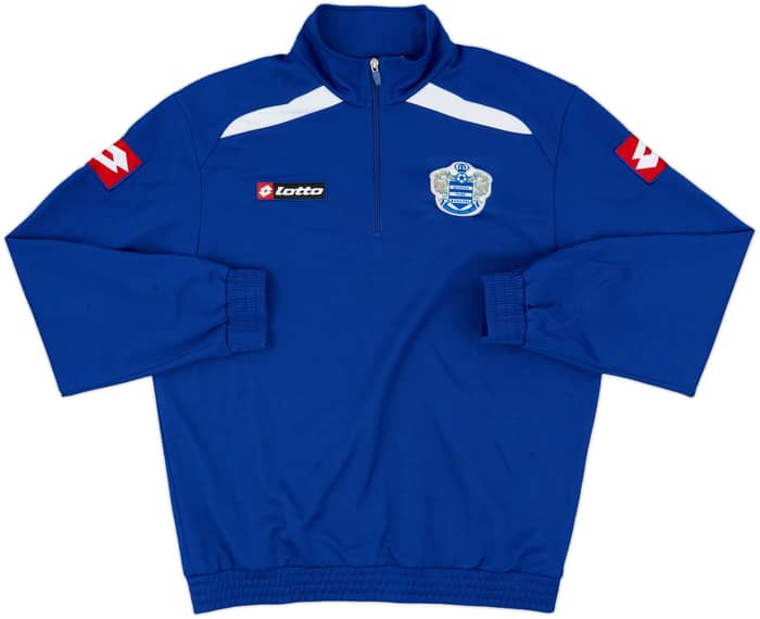 2008-09 QPR Lotto 1/4 Zip Drill Top - 9/10 - (L)