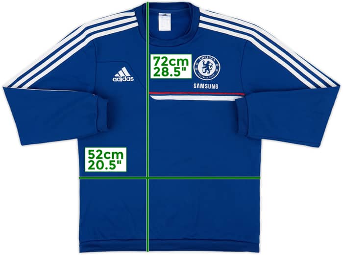 2013-14 Chelsea adidas Sweat Top - 6/10 - (M)
