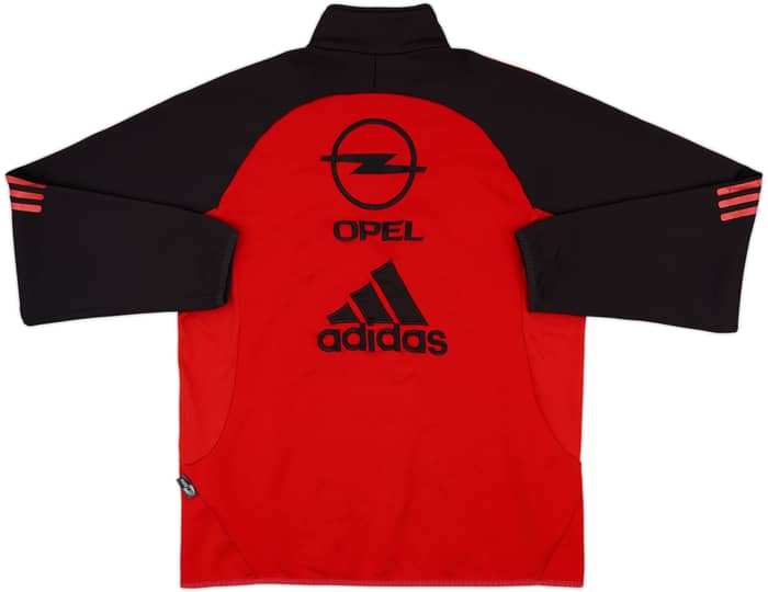 2002-03 AC Milan adidas 1/4 Zip Drill Top - 5/10 - (L)