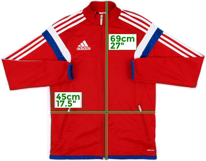 2014-15 Bayern Munich adidas Track Jacket - 9/10 - (L.Boys)