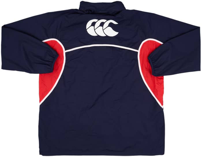 2008-10 Lille Canterbury 1/4 Zip Hooded Rain Jacket - 8/10 - (XXL)