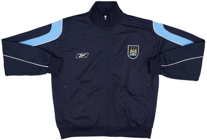 2004-06 Manchester City Reebok Track Jacket - 8/10 - (XXL)
