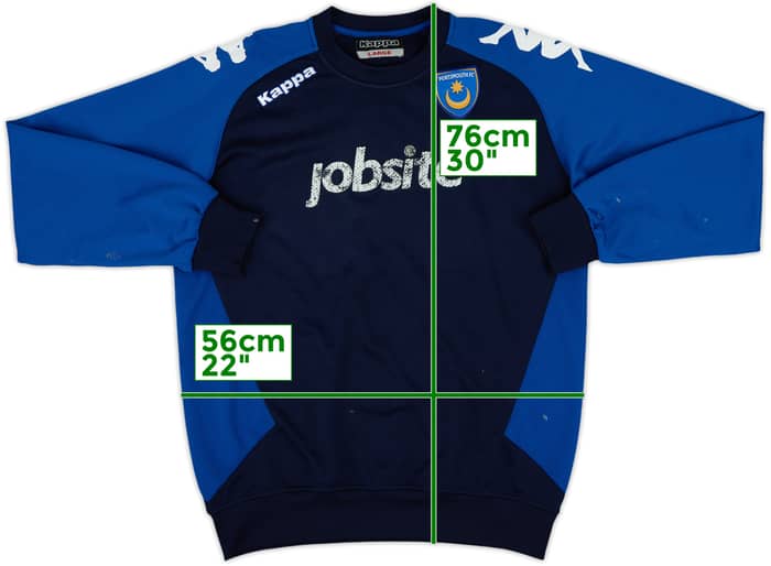 2011-12 Portsmouth Kappa Drill Top - 5/10 - (L)