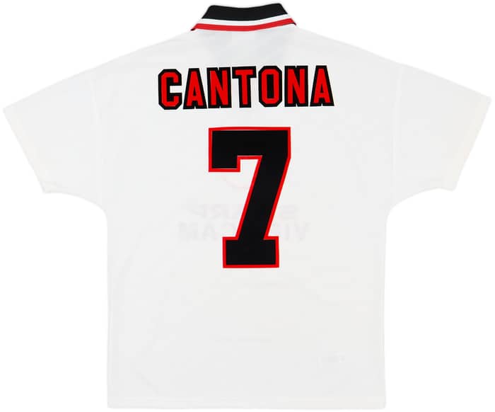 1996-97 Manchester United Away Shirt Cantona #7 - 9/10 - (M)