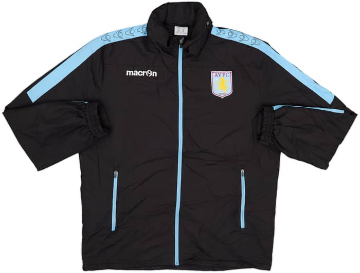 2012-13 Aston Villa Macron Track Jacket - 8/10 - (XL)