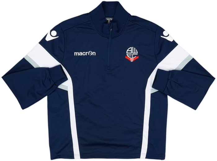 2018-19 Bolton Macron 1/4 Zip Drill Top - 6/10 - (M)