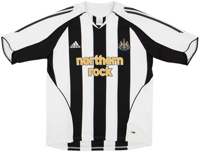 2005-07 Newcastle Home Shirt Shearer #9 - 6/10 - (L)