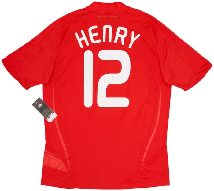 2007-08 France Away Shirt Henry #12 (L)