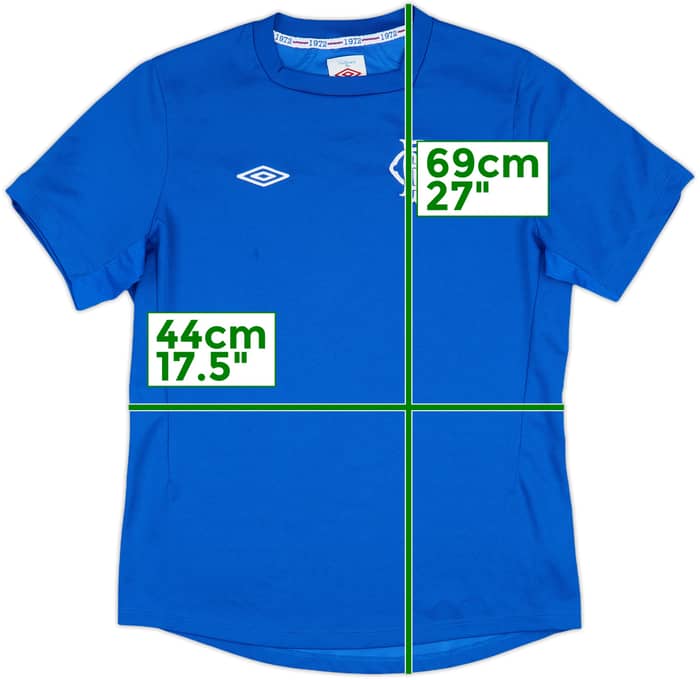 2012-13 Rangers Home Shirt - 9/10 - (XL.Boys)