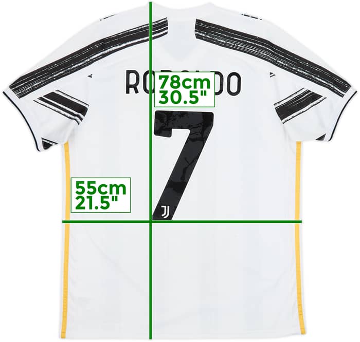 2020-21 Juventus Home Shirt Ronaldo #7 - 7/10 - (L)