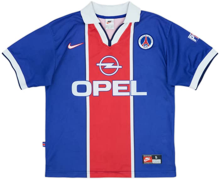 1997-98 Paris Saint-Germain Maillot Domicile Okocha #10 - 8/10 - (S)