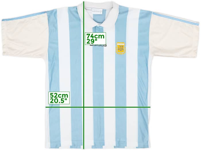 Camiseta de local de Argentina 1994 - 6/10 - (L)