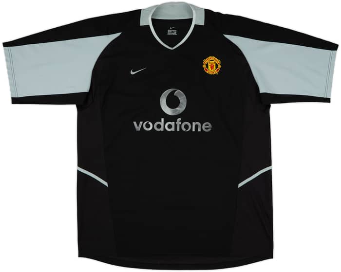 2002-04 Manchester United GK S/S Shirt Barthez #1 - 8/10 - (XXL)