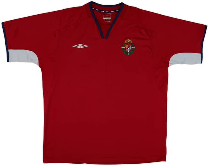 2004-05 Real Valladolid Umbro Training Shirt - 9/10 - (XL)