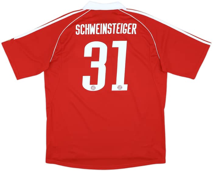 2006-07 Bayern Munich Player Issue Home Shirt Schweinsteiger #31 - 10/10 - (XL)