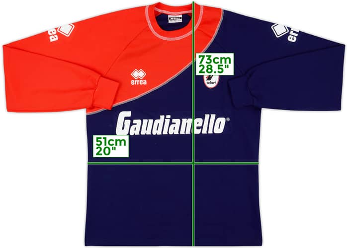 2006-07 Bari Errea Sweat Top - 5/10 - (L)