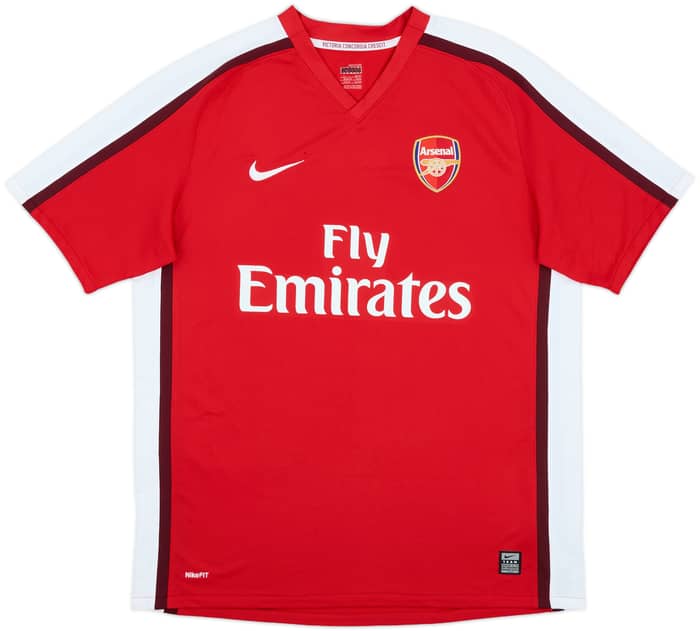 2008-10 Arsenal Home Shirt Fabregas #4 - 6/10 - (L)