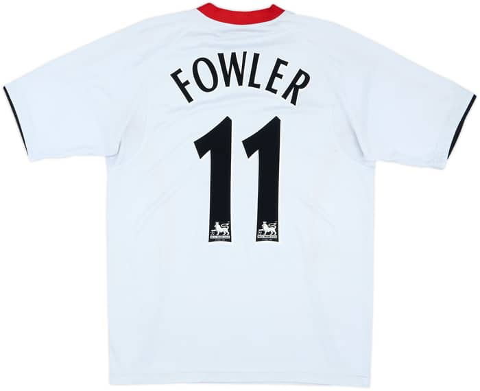 2005-06 Liverpool Away Shirt Fowler #11 - 6/10 - (M)