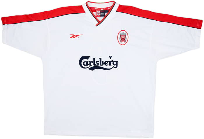 1998-99 Liverpool Away Shirt Fowler #9 - 5/10 - (XL)