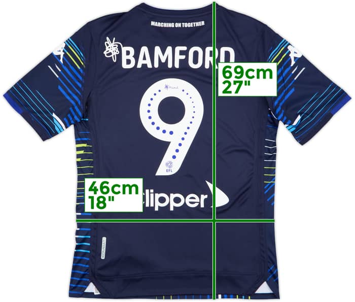 2018-19 Leeds United Away Shirt Bamford #9 (XS)