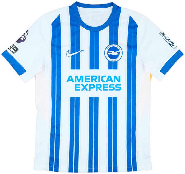 2024-25 Brighton Match Issue Home Shirt Estupinan #30