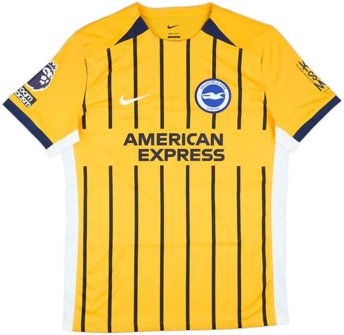 2024-25 Brighton Match Issue Away Shirt van Hecke #29