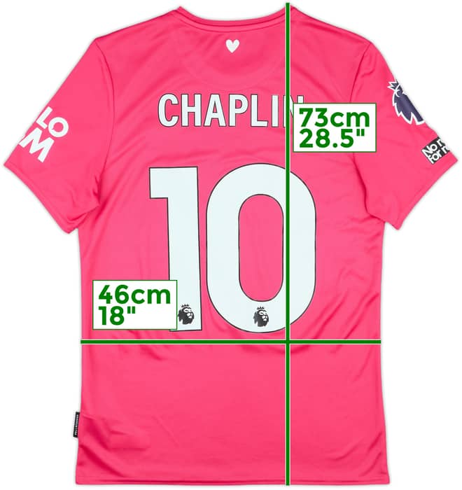 2024-25 Ipswich Match Issue Third Shirt Chaplin #10